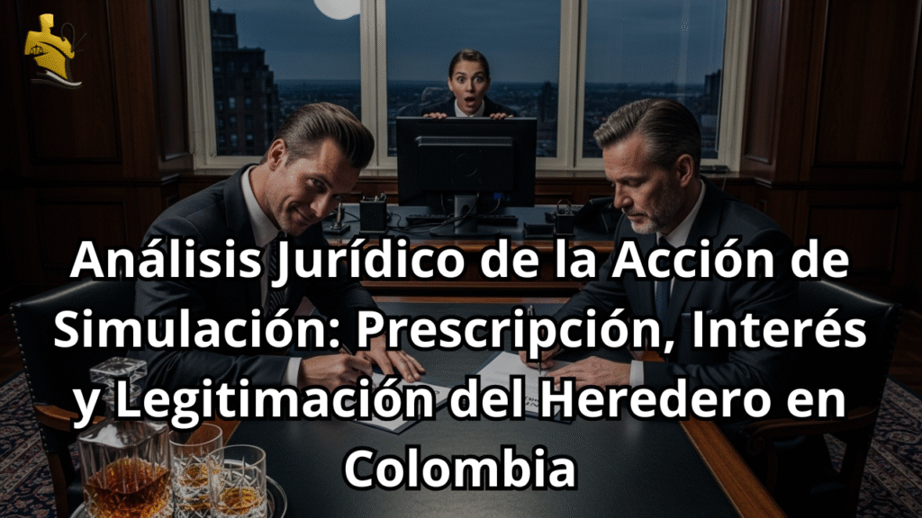 Análisis Jurídico de la Acción de Simulación: Prescripción, Interés y Legitimación del Heredero en Colombia