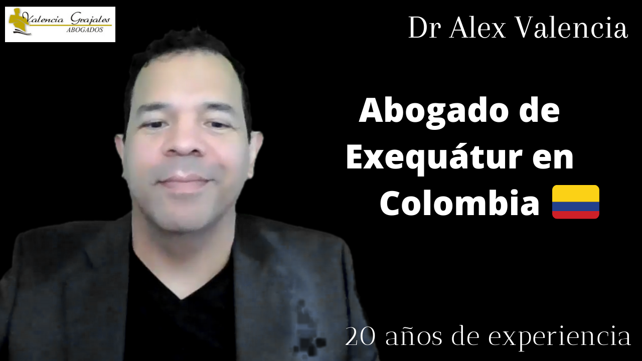 Abogado Exequatur Colombia