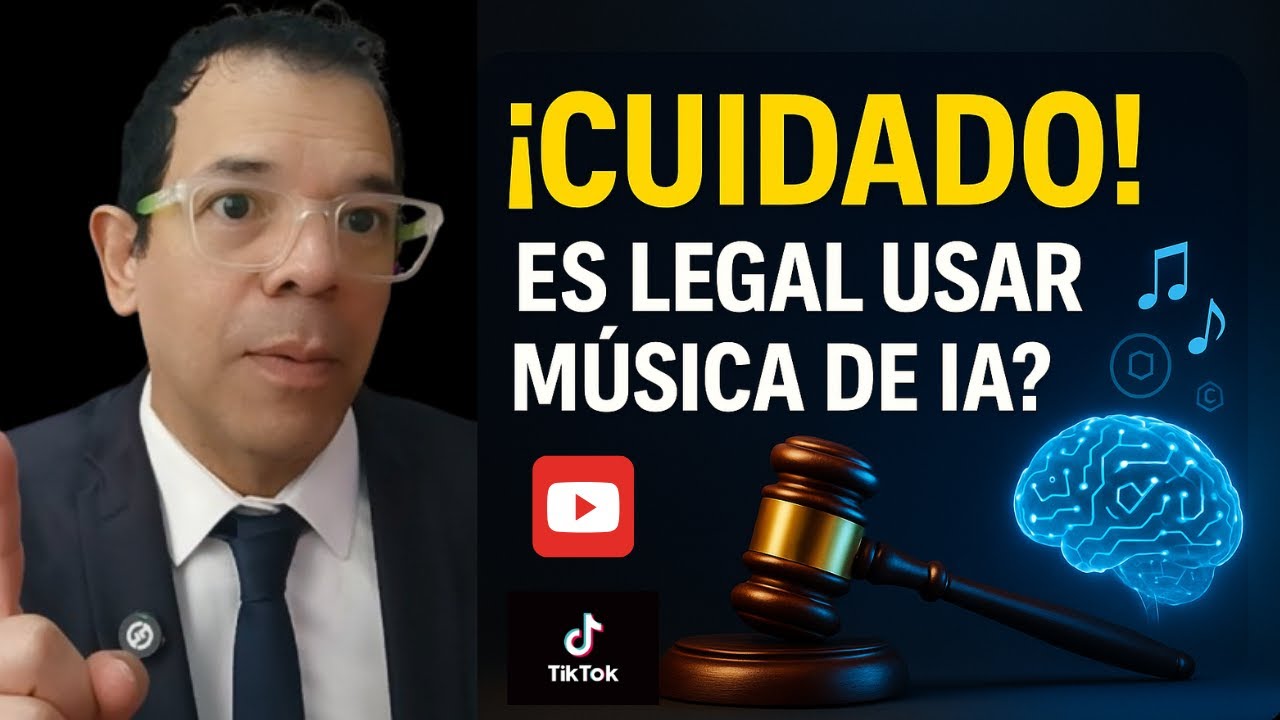 Música AI y copyright: normativa EE. UU.-Colombia y buenas prácticas en YouTube