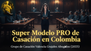 Super Modelo PRO de Casación en Colombia | Grupo de Casación Valencia Grajales Abogados (2025)