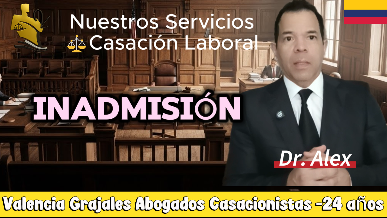 Modelo profesional de casación laboral: inadmisión