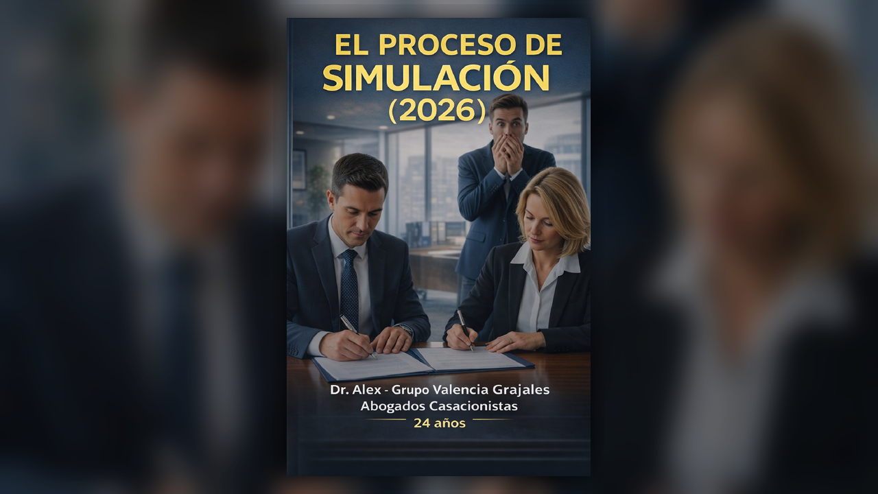 Acción de simulación en Colombia