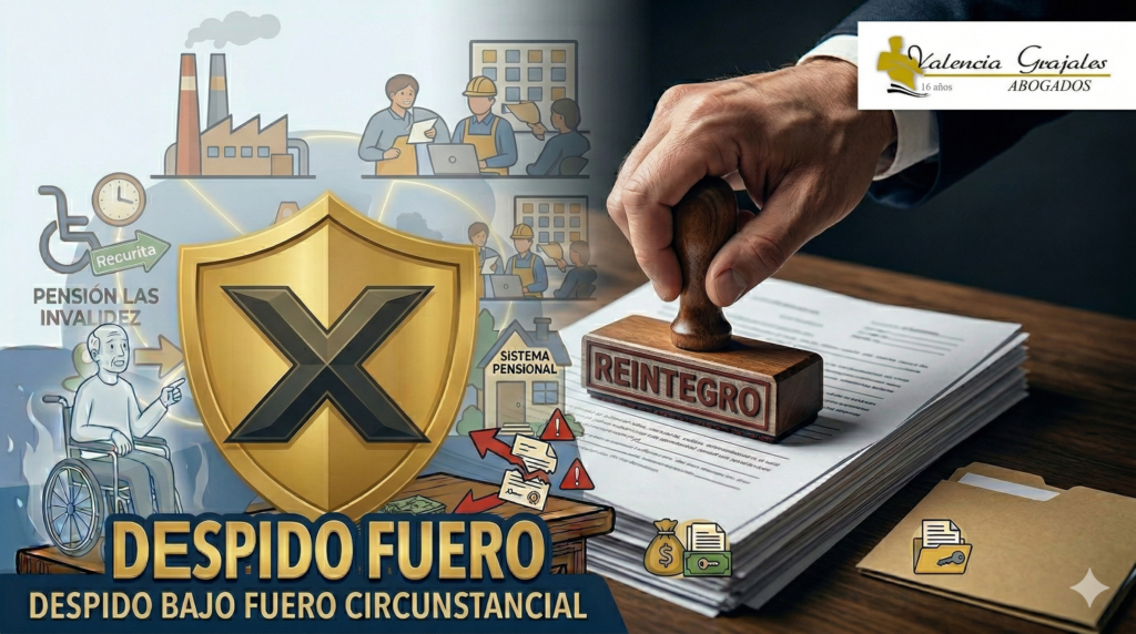 DESPIDO BAJO FUERO CIRCUNSTANCIAL